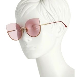 Bottega Veneta 61mm Sunglasses Burgundy